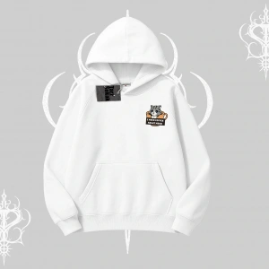 Need Coffee Right Meow Yazılı Kedi Baskılı Kapşonlu Sweatshirt