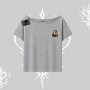 Need Coffee Right Meow Yazılı Kedi Baskılı Kayık Yaka Tshirt