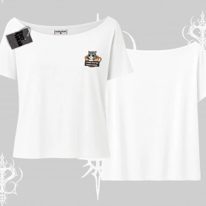 Need Coffee Right Meow Yazılı Kedi Baskılı Kayık Yaka Tshirt