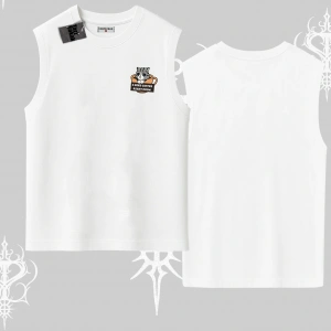 Need Coffee Right Meow Yazılı Kedi Baskılı Kolsuz Tshirt