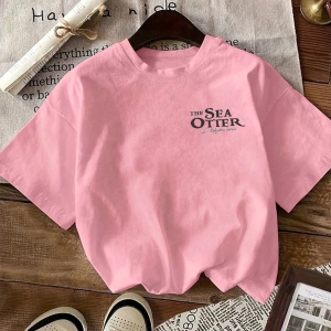 NewVintage Deniz Samuru Biyoloji Grafik Tişört, Rahat Yuvarlak Yaka Kısa Kollu Tişört