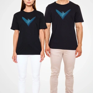 Nightwing Siyah Unisex Tişört T-shirt