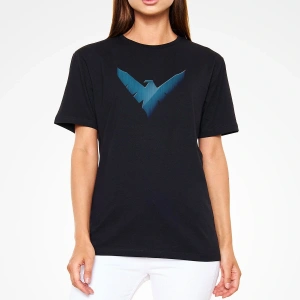 Nightwing Siyah Unisex Tişört T-shirt