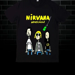 Nirvana Nevermind Grunge KODSİYAHSAW
