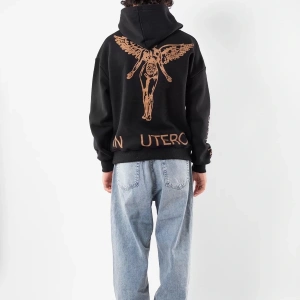 Nirvana Sırt Baskılı Unisex Oversize Beyaz