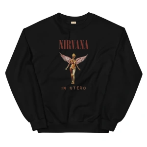 Nirvana Sweatshirt Beyaz