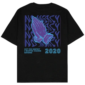 No Mercy Siyah Oversize Unisex T-shirt