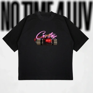 No Time 4 Luv Oversize Unisex Pamuklu Nefes Alan Kalın Kumaşlı