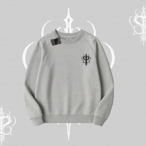 Not Lazy Saving My Spirit Kedi Baskılı Biskilet Sweatshirt