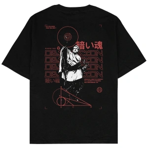 Obsession Siyah Oversize Unisex T-shirt