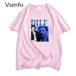 Orijinal DILF Charlie kuğu T-shirt kadın erkek alacakaranlık destan Merch Tshirt boy erkek T