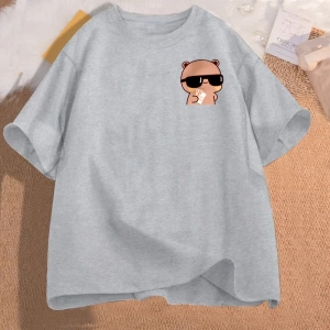 Otistik Komik İskelet T Shirt Kadın Erkek Otizm Sinirli İskelet Meme T-shirt Rahat Pamuk Kısa 2939