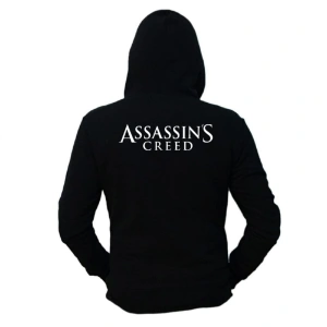 Oversize Assassins Creed Unity Siyah Hoodie