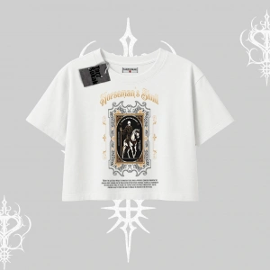 Oversize Crop Tshirt Horseman’s Skull Dark Relic Street Legacy