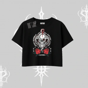 Oversize Crop Tshirt Stay Humble Work Hard Enjoy Life