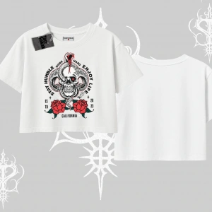 Oversize Crop Tshirt Stay Humble Work Hard Enjoy Life