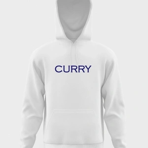 Oversize The Town Curry Kapüşönlu Hoodie Beyaz