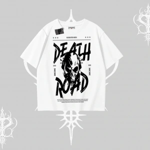 Oversize Tshirt Death Road Memento Mori Street Manifest