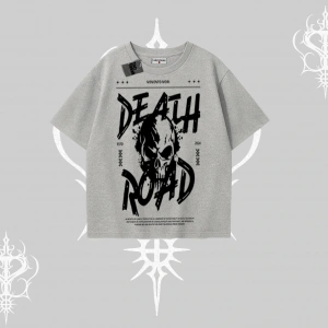 Oversize Tshirt Death Road Memento Mori Street Manifest