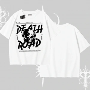 Oversize Tshirt Death Road Memento Mori Street Manifest