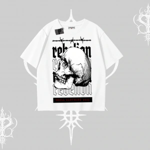 Oversize Tshirt Rebellion Skull Underground Street Legacy
