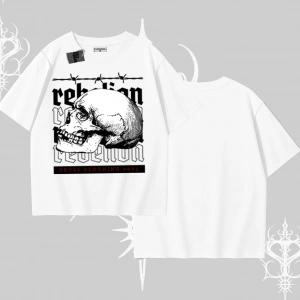 Oversize Tshirt Rebellion Skull Underground Street Legacy