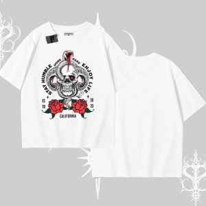 Oversize Tshirt Stay Humble Work Hard Enjoy Life