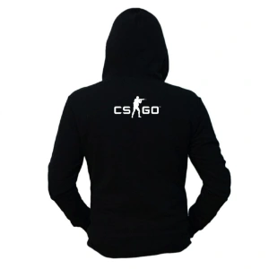 Oversize Unisex Cs Go Counter Strike Siyah Sweatshirt