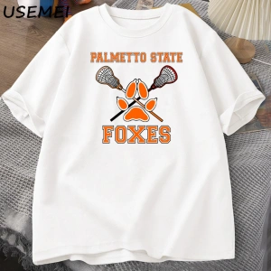 Palmetto Eyalet Tilkiler Oyunu TErkekler Rahat Kısa Kolluerkek tasarımcı kıya 3086