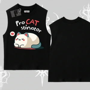 Paws Off Yazılı Kedi Baskılı Streetwear Babby Tee Tshirt