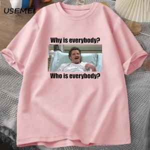 Pedro Pascal SNL neden T-shirt adam komik Teepamuk kısa kollu erkek pamuk T-shirt yaz 3039