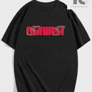 Pehlevi Erkek Harfli Grafik Tişört