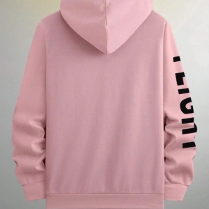 Pembe Flight Oversize Kapüşonlu Sweatshirt Pembe