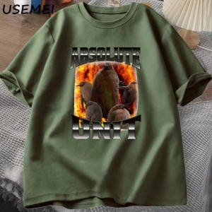 Pesto The Penguin Absolute Unit Tshirts Rap Fire Style Viral Meme Pop Culture Mens T-Shirt C 3008
