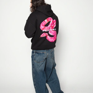 Platonic Baskılı Oversize Unisex Premium Beyaz