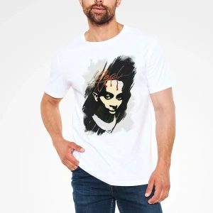 Playboi Carti Baskılı Unisex Beyaz Tişört