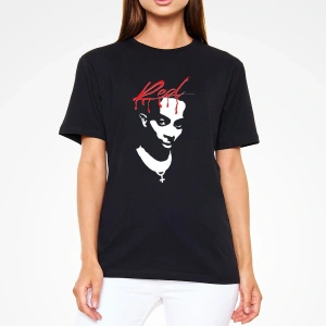 Playboi Carti Baskılı Unisex Beyaz Tişört