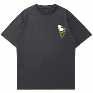 Popeye Collab Erkek Günlük Karikatür Baskılı Kısa Kollu Tişört, Yaz