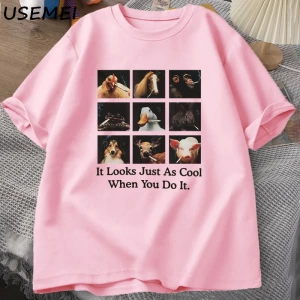 Possum T Shirt Opossum Lover için Komik Grafik T-Shirt Anksiyete Saldırı T Shirt Pamuk Kısa K 2812