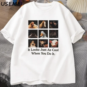Possum T Shirt Opossum Lover için Komik Grafik T-Shirt Anksiyete Saldırı T Shirt Pamuk Kısa K 2812