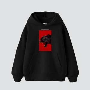 Power Of Darkness Baskılı Oversize Unisex Beyaz
