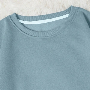 Premium Kapşonlu Sweatshirt MAVİRENK