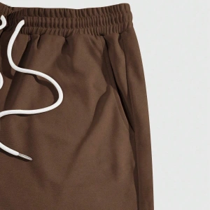 Prep Guys Slogan Graphic Drawstring Waist Eşofman Altı