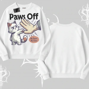 ProCATstinator Kedi Baskılı Biskilet Sweatshirt