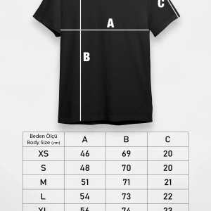 Psikolog Siyah Unisex Tişört T-Shirt