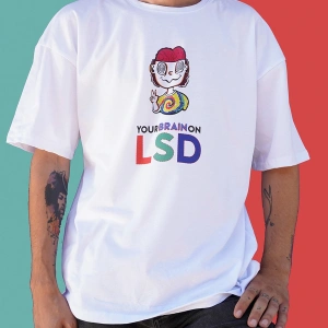 Psychedelic Lsd Oversize Tişört