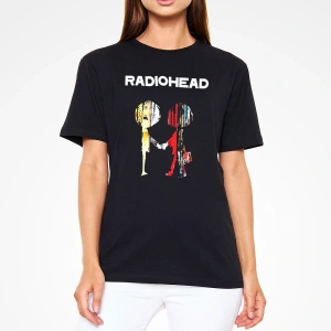 Radiohead Siyah Unisex Tişört T-shirt