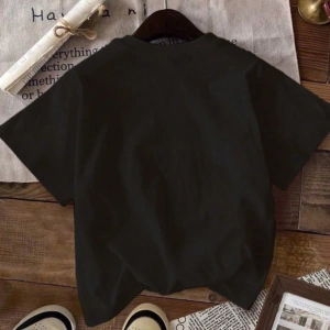 Rahat Çok Yönlü Minimalist Düz Renk Yuvarlak Yaka Kısa Kollu Tişört