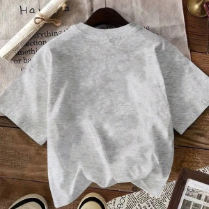 Rahat Çok Yönlü Minimalist Düz Renk Yuvarlak Yaka Kısa Kollu Tişört