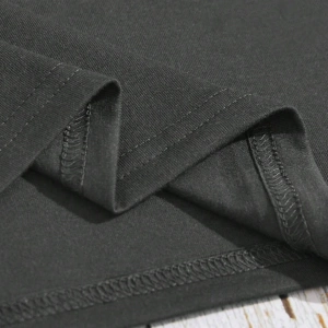 Rahat Çok Yönlü Minimalist Düz Renk Yuvarlak Yaka Kısa Kollu Tişört